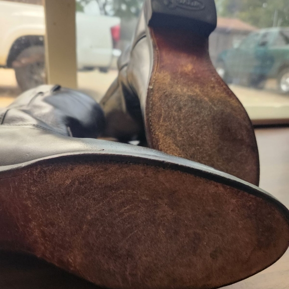 Justin Ropers Black Boots - Picture 2 of 5